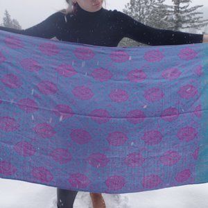 Pashmina Blend Wrap 70% Pashmina &30% Silk FRom London Paris New York